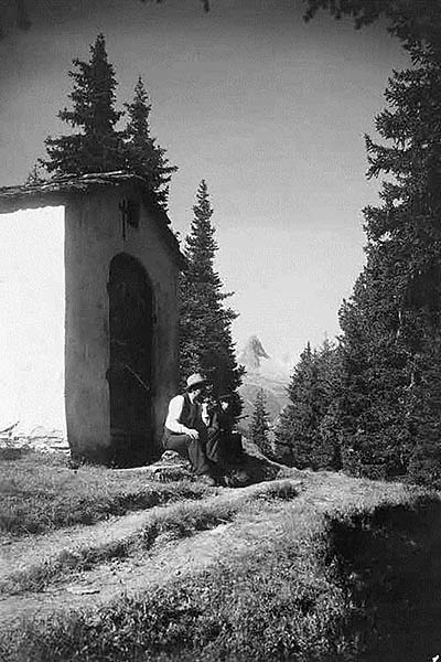 Vals-Zervreila, Kapelle, Aussenansicht, Rudolf Zinggeler 1911